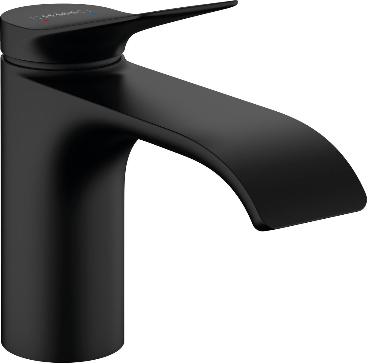 Hansgrohe Vivinis mitigeur de lavabo 80 mitigeur de lavabo 80 sans vidage noir mat