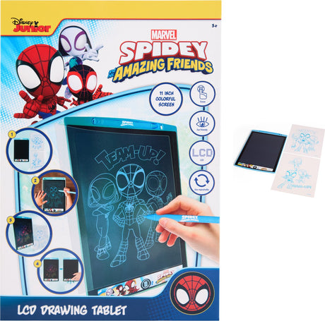 Twisk Disney Marvel Spidey - Planche à dessin LCD 11 pouces - Tablette à dessin pour enfants - Tablette pour enfants
