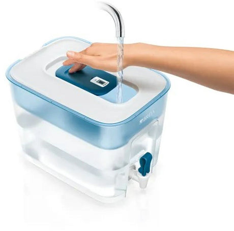 Carafes Brita - réservoir filtrant à débit d'eau, capacité 8,2 l, bleu 1052805
