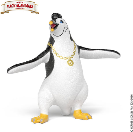 Schleich école des animaux magiques Yuri le pingouin avec chaîne en or 14958