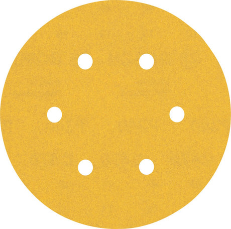 Papier abrasif Bosch 5x expert c470 à 6 trous pour ponceuse excentrique...