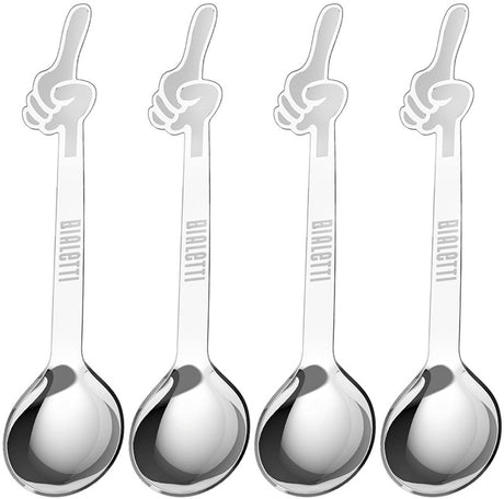 Ensemble de cuillères à café Bialetti - acier inoxydable - 4 pièces