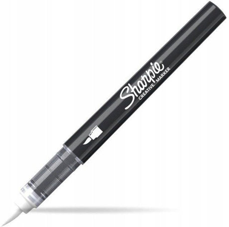 Pinceau marqueur acrylique Sharpie blanc - peinture permanente, imperméable