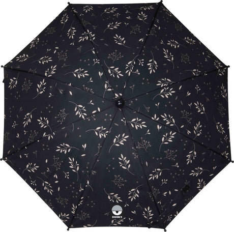 Poussette parasol Dooky - feuilles romantiques noir