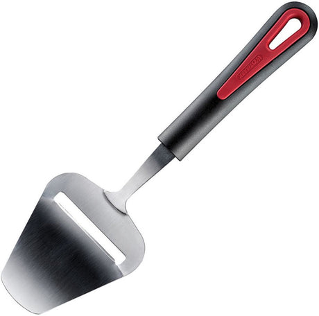 Ustensiles de cuisine Westmark - trancheuse à fromage - argent noir rouge - acier inoxydable et plastique - 24 x 7 cm - série galante
