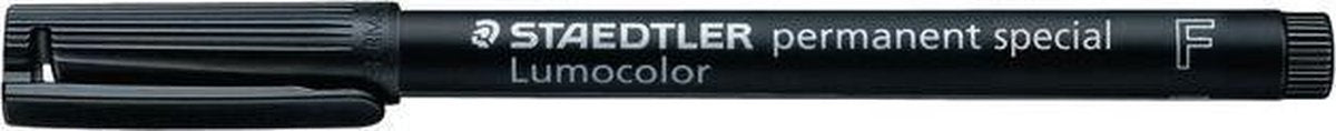 Staedtler feutre lumocolor 319 spécial permanent f noir - 10 pièces