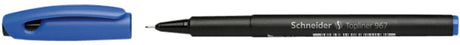 Instruments d'écriture Schneider fineliner schneider - topliner 967 - largeur de trait 0,4 mm - bleu - boîte de 10 pièces - s-9673