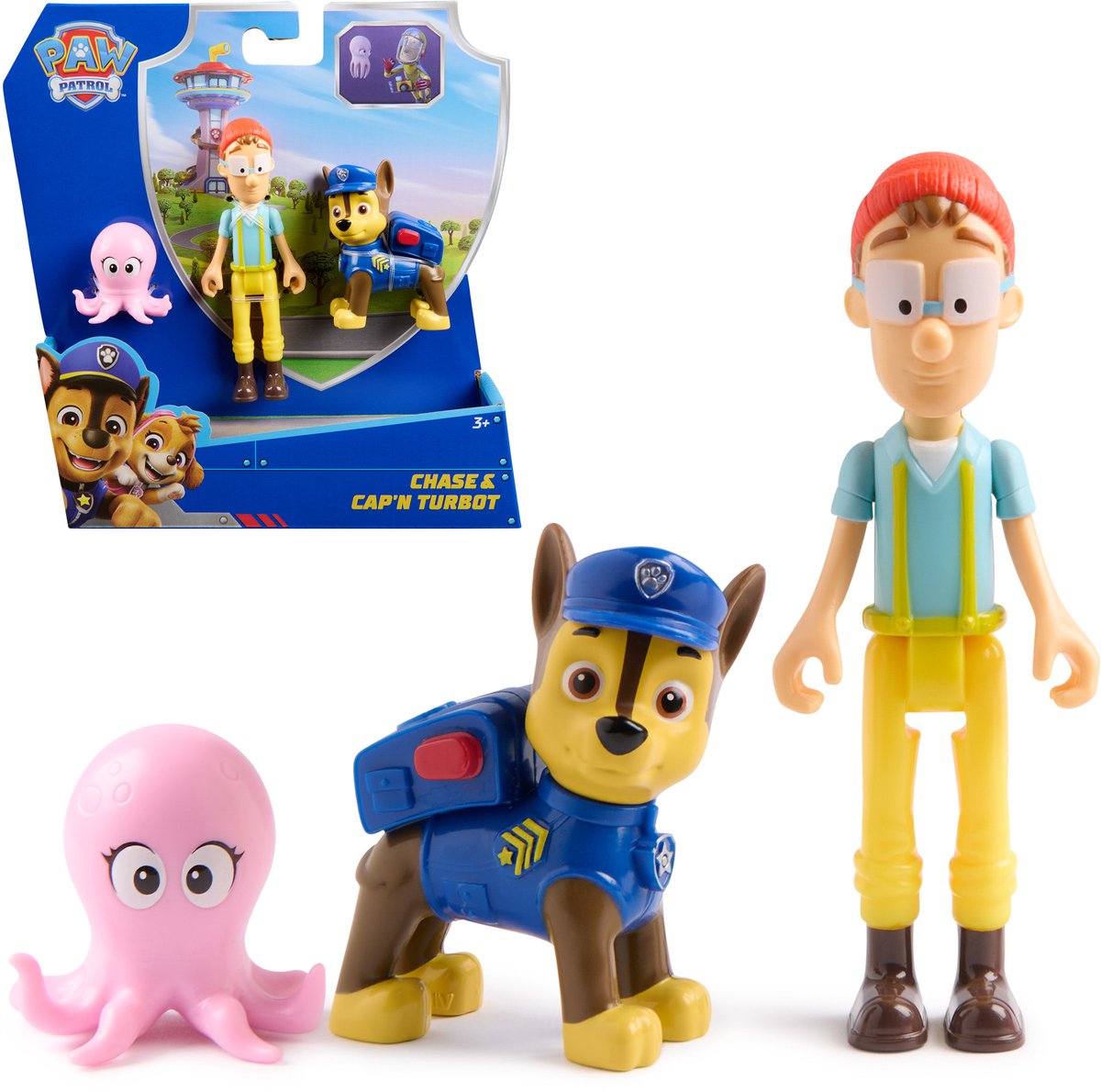 Pack de figurines Paw Patrol Story avec poursuite | 2 pièces