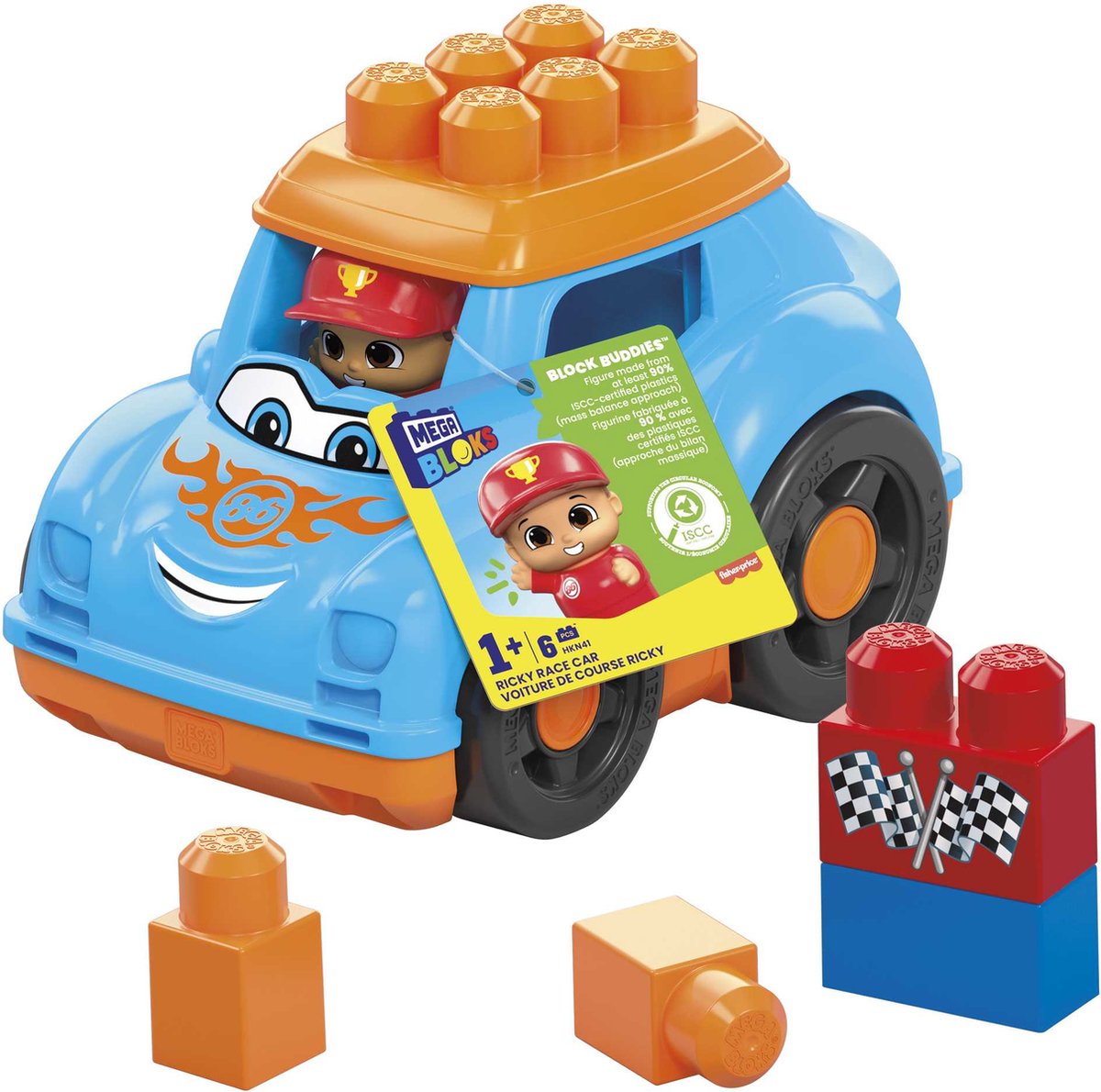 Fisher price méga blocs véhicules assortis | 4 pièces
