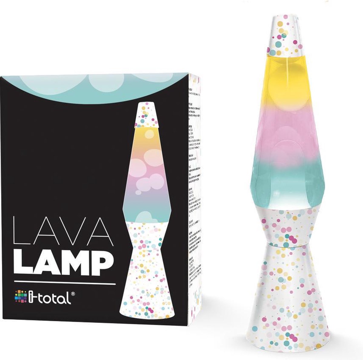 Bubbles de lampes de lave itotale