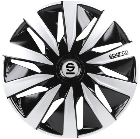 enjoliveurs Lazio 14 pouces ABS noir argent lot de 4