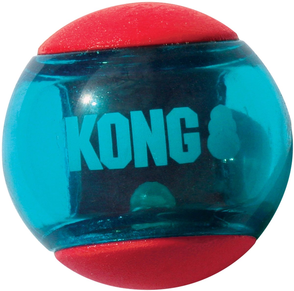 Balle rebondissante en caoutchouc Kong avec couineur