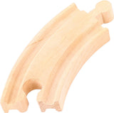 Bigjigs rail voie ferrée en bois courbes 4 pièces