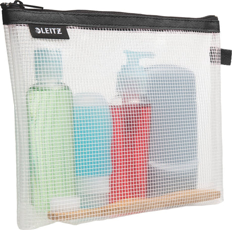 Leitz wow trousse transparente - noir