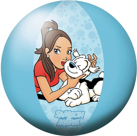 Samson marie studio 100 ballon de plage junior 33 cm vinyle bleu