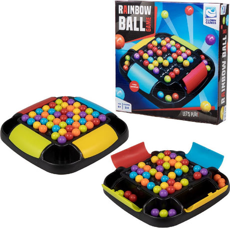 Jeux de clown, jeu de balle arc-en-ciel, jeu de société
