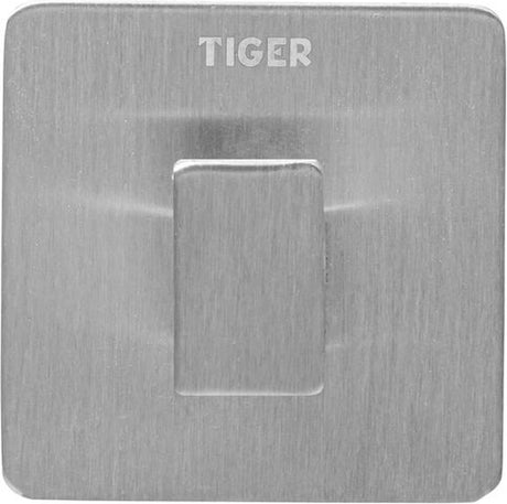 Tigre pull carré - crochet porte-serviettes - crochet - acier inoxydable brossé