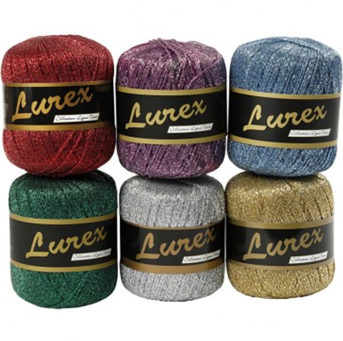 Entreprise créative https: www.cchobby.nl lurex-glitter-yarn-l-160-m-diverse-colours-6x25-gr-1-doos