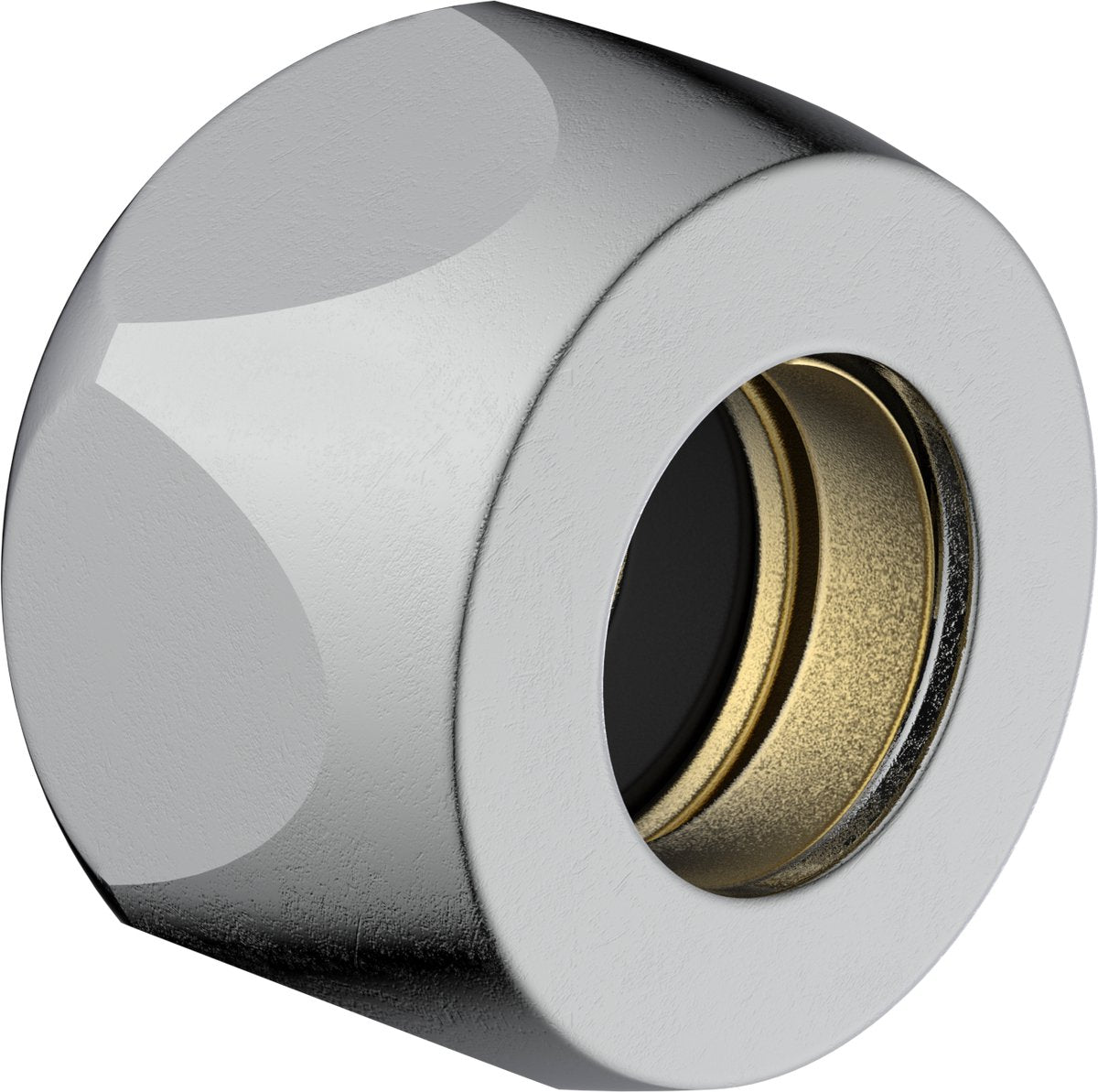 Ecrou de compression Kirchhoff ms - chromé - 3 8 x 10 mmq (2x)