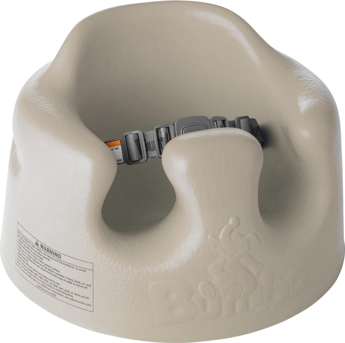 Siège de sol Bumbo taupe - chaise haute - chaise haute - siège bébé - mousse souple - à partir de 3 mois