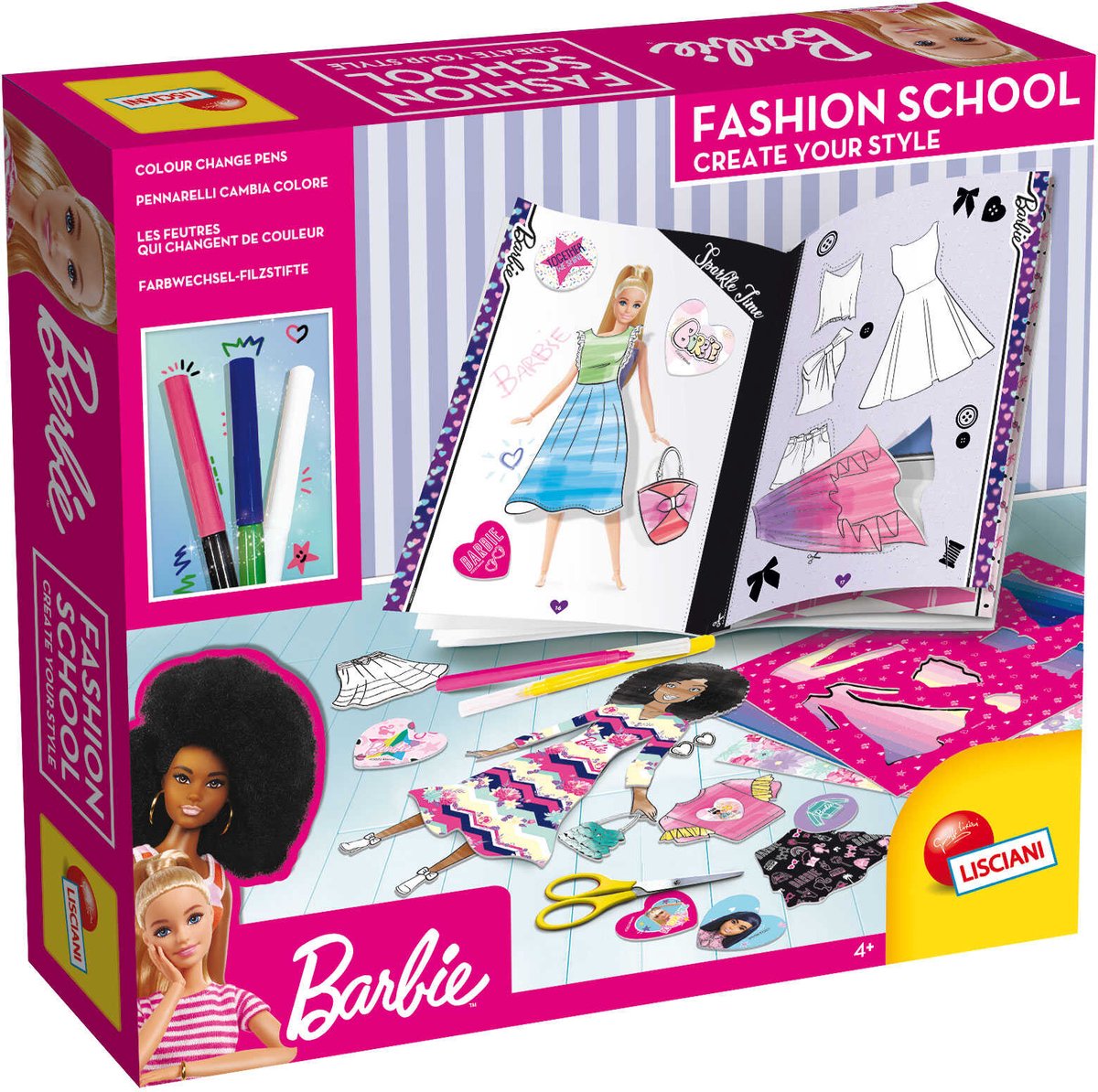 École de mode Barbie Lisciani - créez votre style