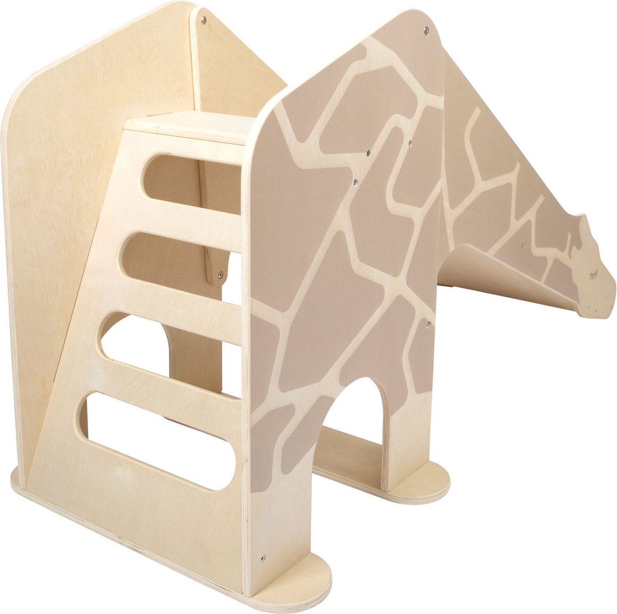 Petit pied - girafe girafe girafe en bois en bois