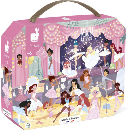 Janod - puzzle - danseuses - 100 pièces