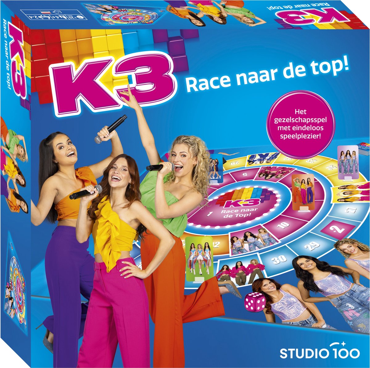 Studio 100 k3 course vers le meilleur jeu de société