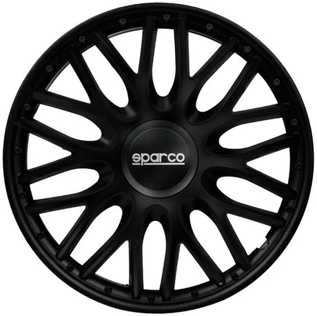 Sparco enjoliveurs roma 16 pouces noir - 4 pièces