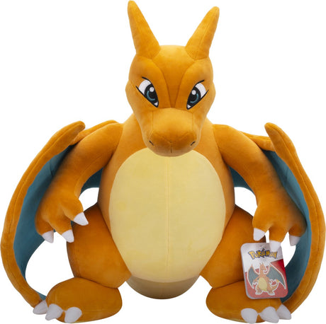 Jazwares peluche pokémon - dracaufeu 60 cm