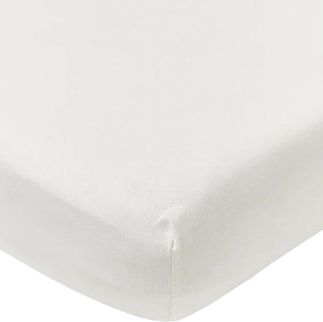 Drap-housse pour berceau Meyco baby uni - blanc - 40x80cm