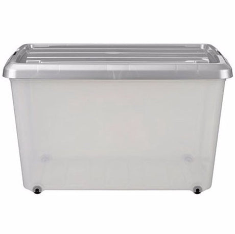 Coffre de rangement Iris 50 litres sur roulettes