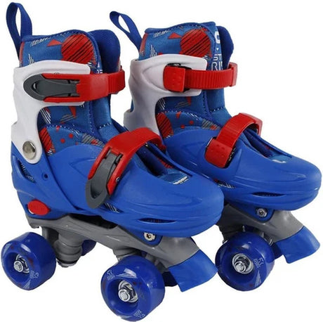 Street Rider Roller Skates Blue réglable, taille 27-30