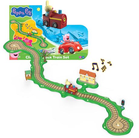 Spectron Peppa Pig whiz around - Coffret de train clickety clack