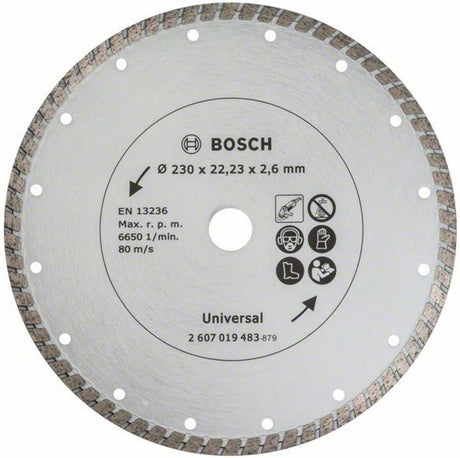 Disque diamant Bosch 230mm - turbo