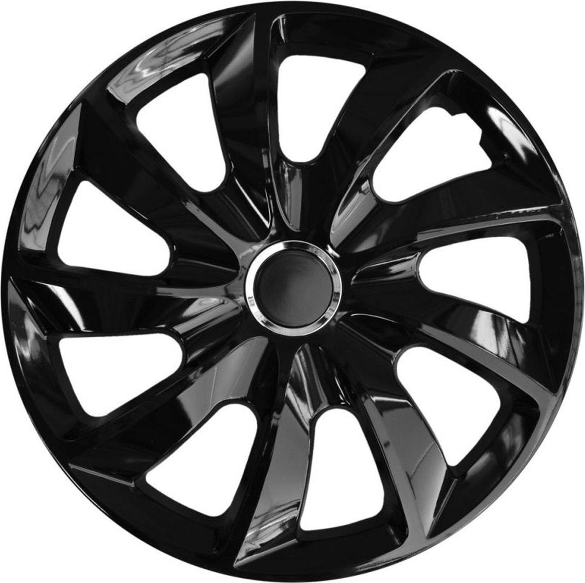 Enjoliveurs Quad 17 nrm stig peints noir - noir