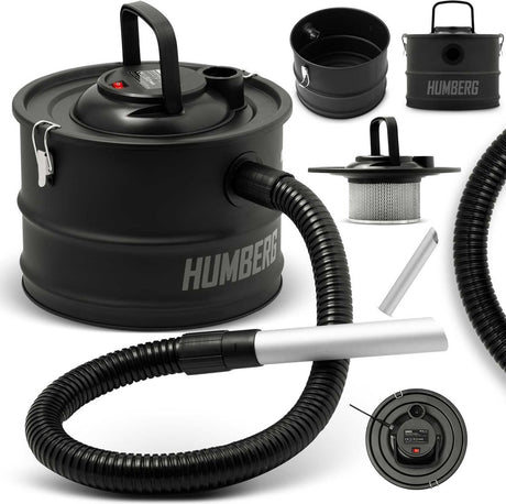 Aspirateur à cendres Humberg - 15 litres - 1200w - hm-404