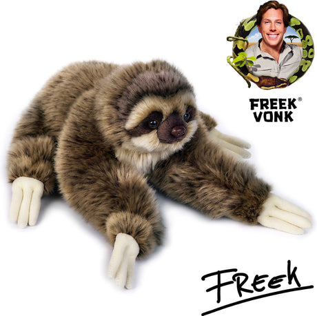 Peluches Freek Spark x Bresser - Lukas le paresseux - remplies de matériaux recyclés