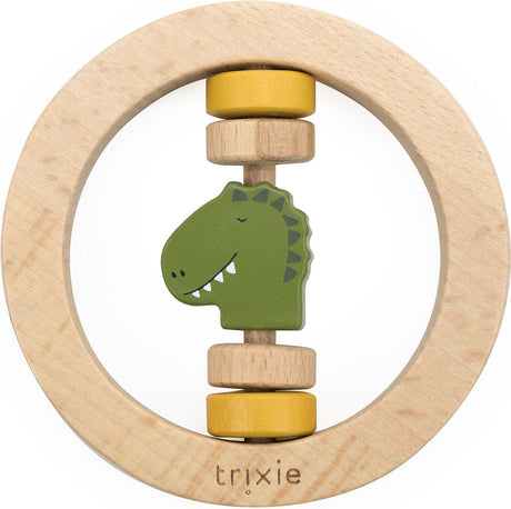 Hochet en bois Trixie - mr. dinosaure