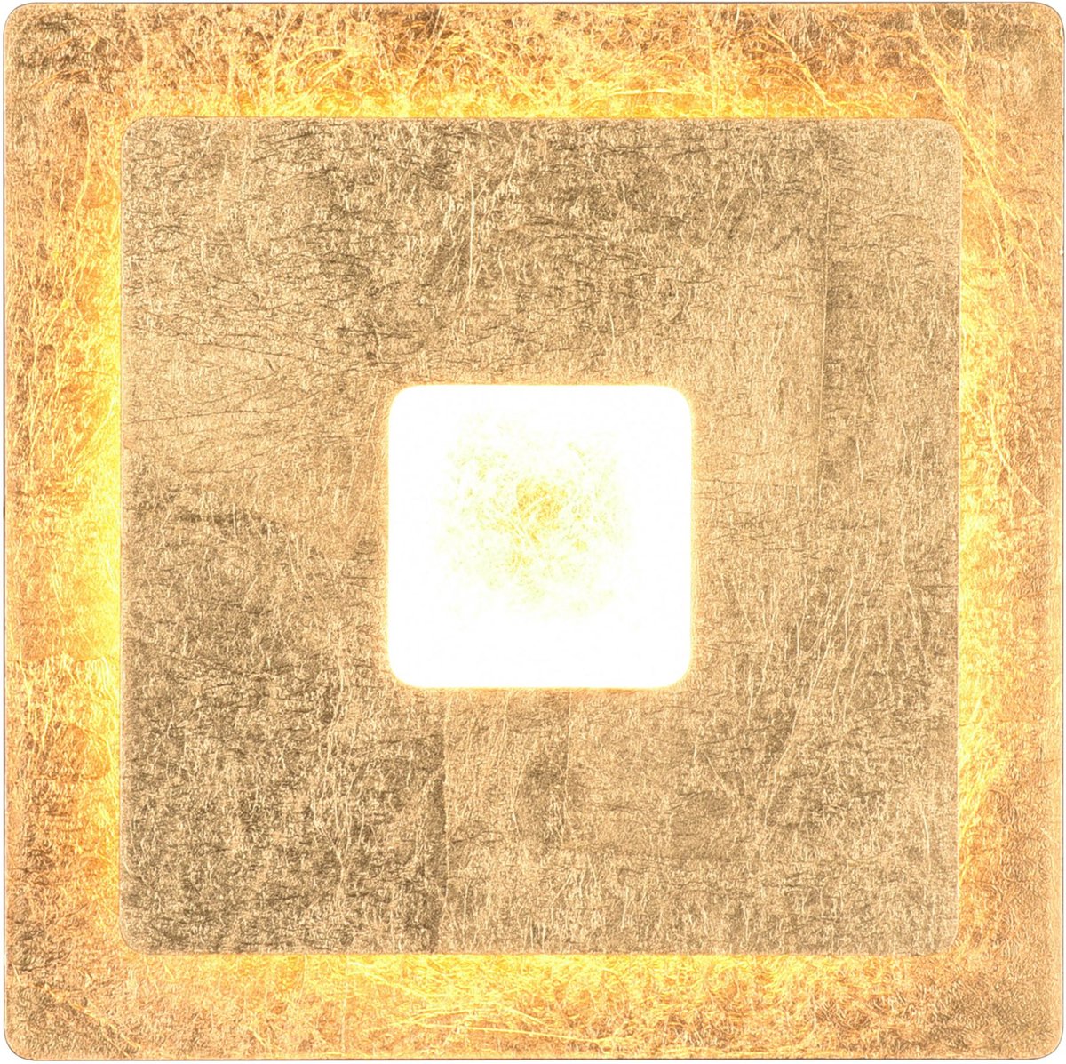 Trio leano - applique - or - incl. 1x smd 6w - éclairage indirect - orientable