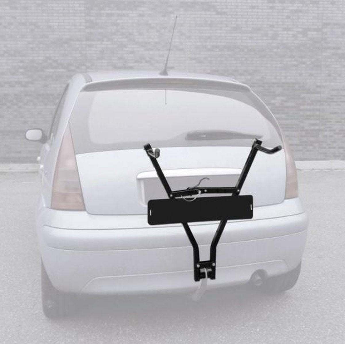 Carpoint Carpoint Carrier avec barre de remorquage et porte-plaque d'immatriculation 30 kg