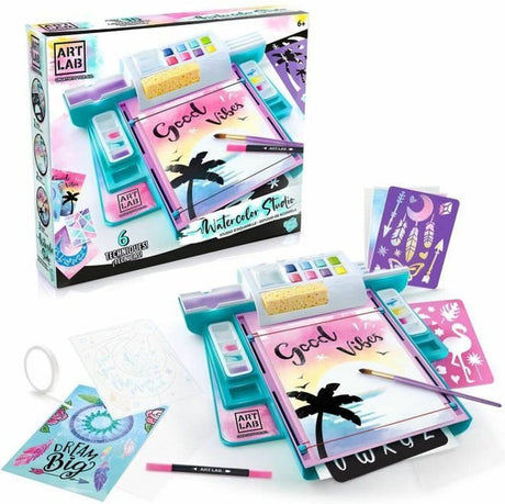 Ensemble sans marque sans marque pour peintures à l'aquarelle, jouets de canal, bonnes vibrations