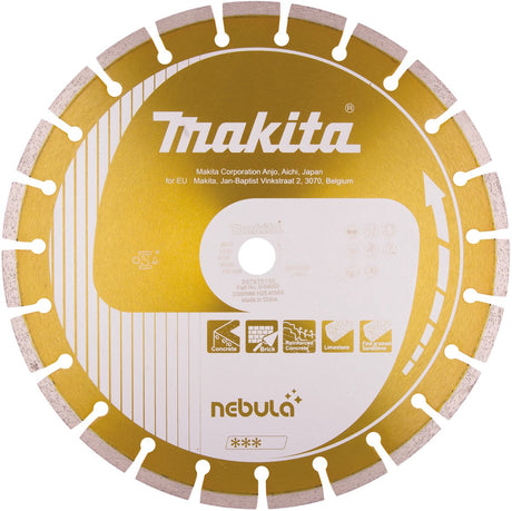 Makita b-54053 disque diamant 350x25,4x3,0mm orange