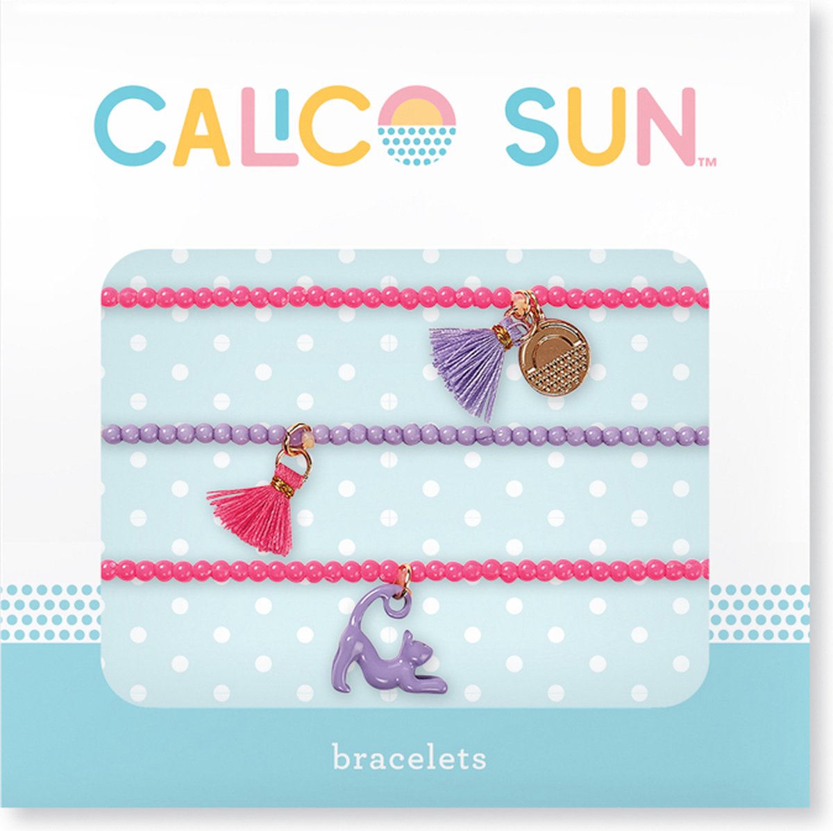 Calico soleil - bracelets zoey - chat