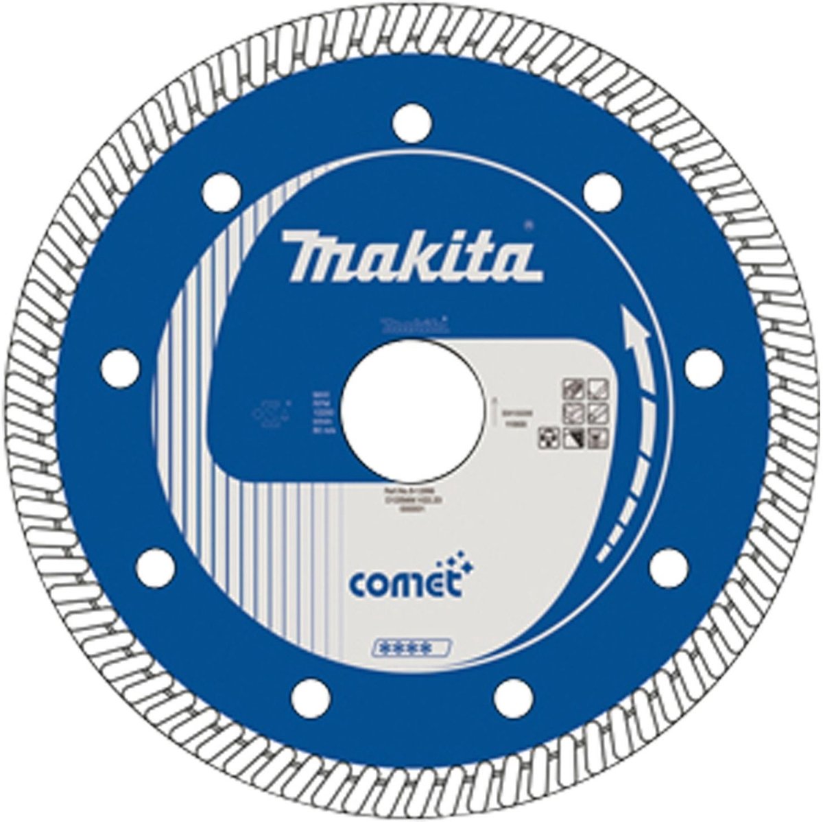 Makita accessoires disque diamant 125x22,2mm bleu - b-12996