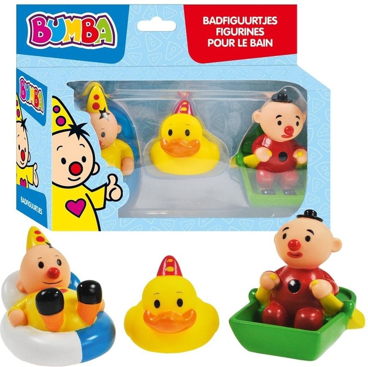 Jouets de bain Bumba - figurines de bain - 3 pièces