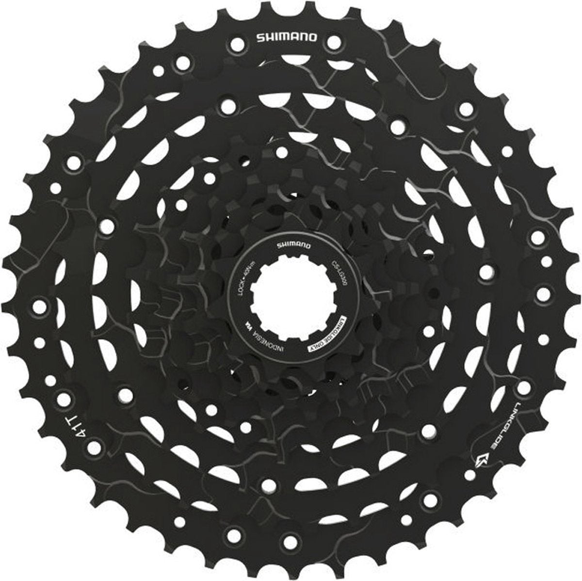 Shimano cassette queues 9v 11-41t cs-lg300 noir