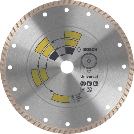 Bosch - disque à tronçonner diamanté universel turbo 125 x 22 x 2,0 x 8,0 mm