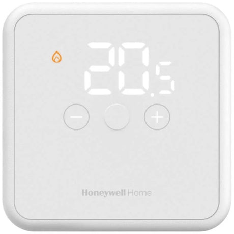 Honeywell dts4 thermostat d'ambiance numérique sans fil - contrôle de pièce simple blanc (ex dts92a1011 dts92e1020) - dts42wrfst20