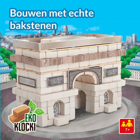 Trefl brique astuce voyage - arc de triomphe - briques de construction